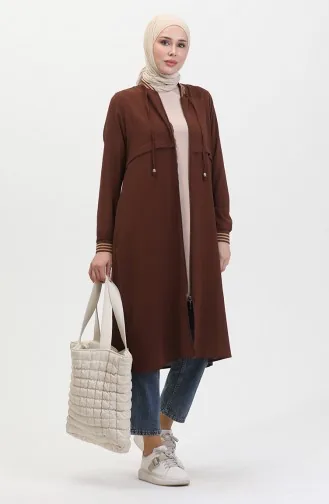 Gerippter Umhang 1014-03 Braun 1014-03