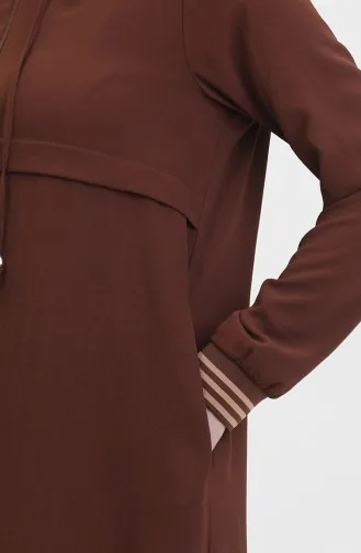 Gerippter Umhang 1014-03 Braun 1014-03