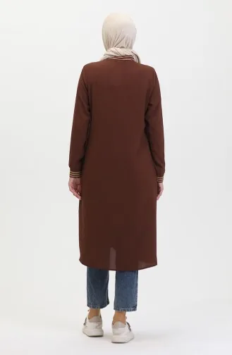 Gerippter Umhang 1014-03 Braun 1014-03