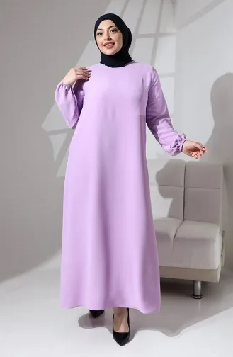 Grote Maten Dubai-jurk 0721-01 Lila 0721-01