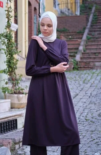 Ketting Tuniek Broek Dubbel Pak 0583-04 Pruim 0583-04