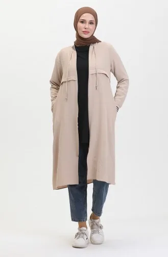 Geribbelde Cape 1014-02 Mink 1014-02