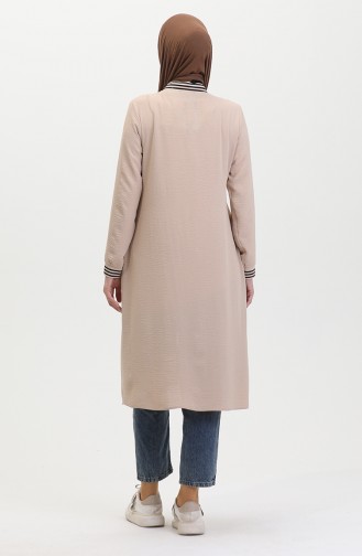Geribbelde Cape 1014-02 Mink 1014-02