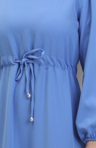 Robe Manches Elastiques 8005-03 Bleu 8005-03