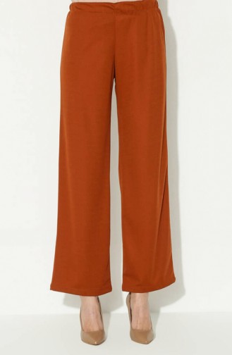 Kolyeli Tunik Pantolon İkili Takım 0580-10 Taba