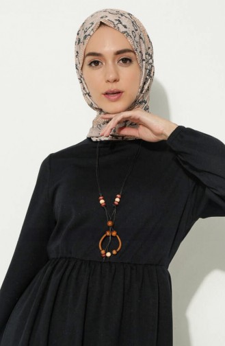 طقم ثنائي تونيك بقلادة بنطلون  0583-11  كحلي 0583-11