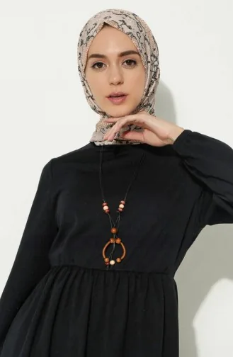 طقم ثنائي تونيك بقلادة بنطلون  0583-11  كحلي 0583-11