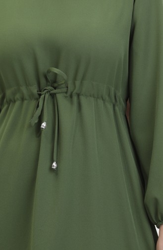 Robe Manches Elastiques 8005-05 Vert 8005-05