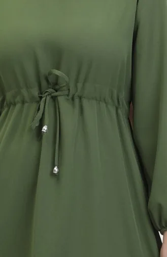 Robe Manches Elastiques 8005-05 Vert 8005-05
