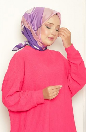 Kamillen-Bursa-Seidenmusterschal Lila Camomilebursa00 028 00_028