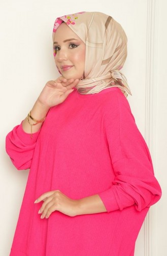 Écharpe à Motifs En Soie Lilium Bursa Beige Lılyumbursa00 005 00_005