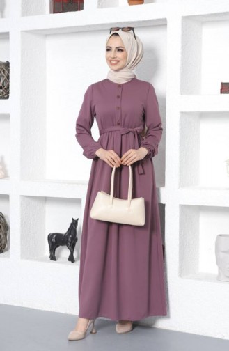Belted Dress 7979-07 Lilac 7979-07