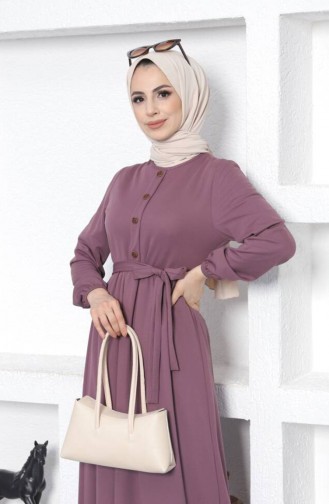 Belted Dress 7979-07 Lilac 7979-07