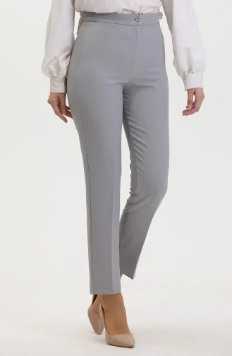 Straight Leg Trousers 1153-07 Gray 1153-07