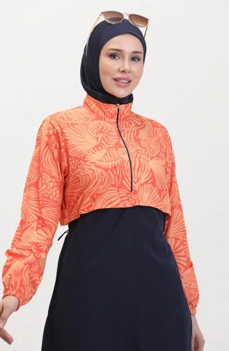 Hijab Swimsuit 24300-01 Orange 24300-01