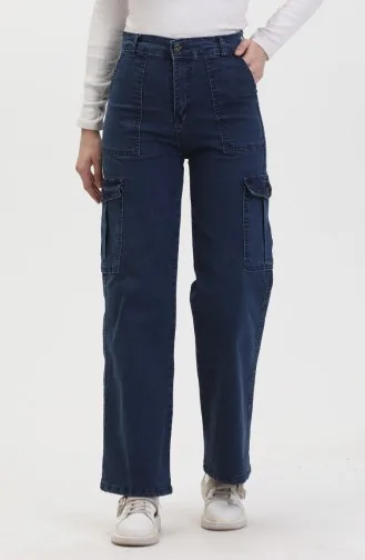 Kargo Cep Kot Pantolon 2828-01 Lacivert