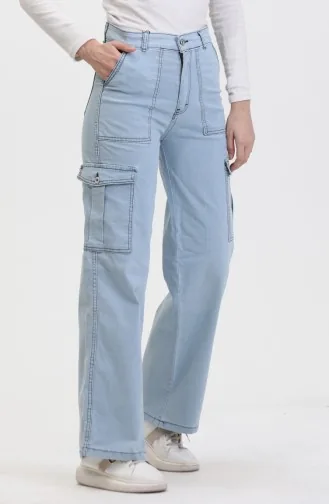 Jean Poche Cargo 2828-02 Bleu Clair 2828-02