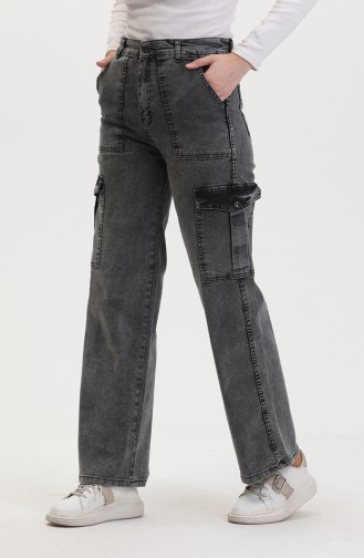 Jean Cargo Avec Poches 2828-05 Anthracite 2828-05