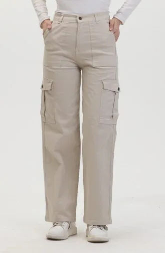 Jeanshose Mit Cargotaschen 3030-04 Stone 3030-04