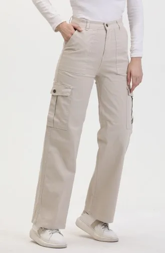 Jeanshose Mit Cargotaschen 3030-04 Stone 3030-04