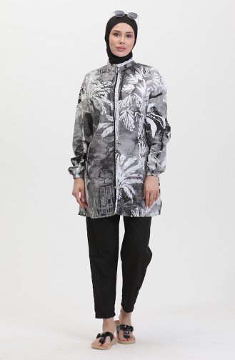 Hijab-Badeanzug 24204-01 Schwarz 24204-01