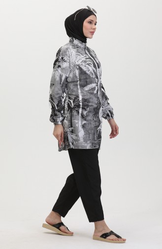 Hijab-Badeanzug 24204-01 Schwarz 24204-01