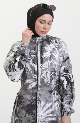 Hijab-Badeanzug 24204-01 Schwarz 24204-01