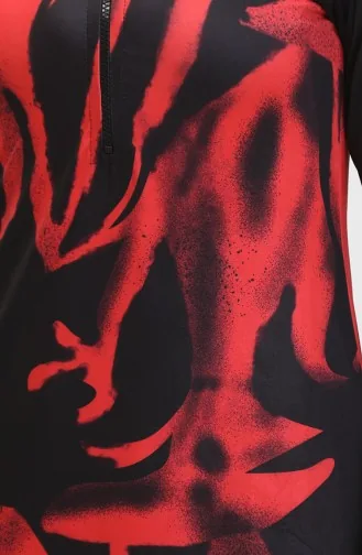 Hijab-badpak 24615-01 Zwart 24615-01