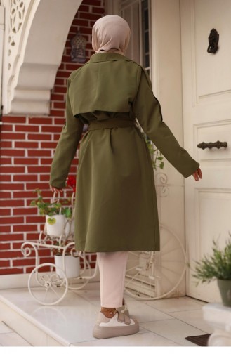 Trenchcoat Mit Schulterklappen Und Detaillierter Schulterklappe Khaki 4428 534