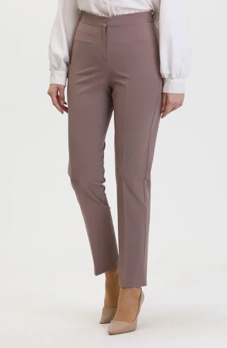 Straight Leg Trousers 1153-06 Rose Pink 1153-06