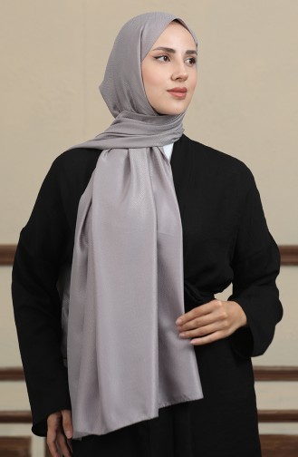 Madame Mary Baklava Jacquard Shawl 19087-03 Gray 19087-03