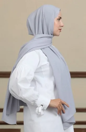 Bamboo Shawl 90166-01 Silver Gray 90166-01