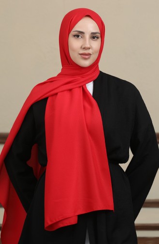 Madame Mary Baklava Jacquard Shawl 19087-08 Red 19087-08