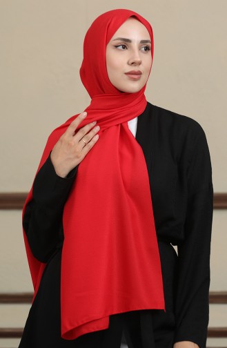 Madame Mary Baklava Jacquard Shawl 19087-08 Red 19087-08