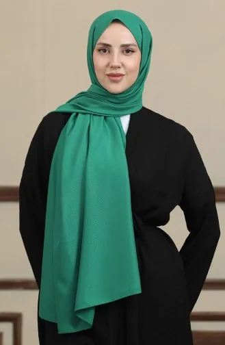 Madame Mary Baklava Jacquard Sjaal 19087-14 Groen 19087-14