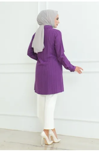 Bindehemd-Tunika 9007-04 Lila 9007-04