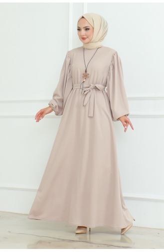 Liva Hijab Dress 2087-03 Mink 2087-03