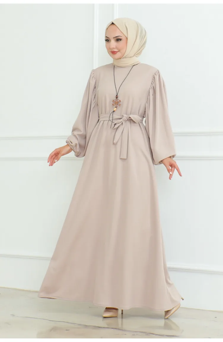 Liva Robe Hijab 2087-03 Vison 2087-03