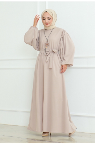 Liva Hijab Dress 2087-03 Mink 2087-03