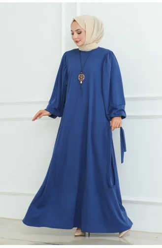 Robe Hijab Liva 2087-06 Indigo 2087-06
