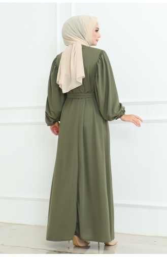 Liva Robe Hijab 2087-07 Khaki 2087-07