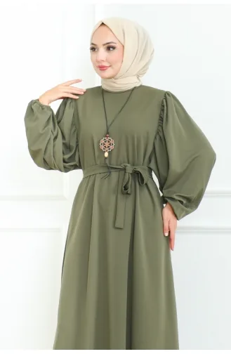 Liva Robe Hijab 2087-07 Khaki 2087-07