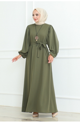 Liva Robe Hijab 2087-07 Khaki 2087-07
