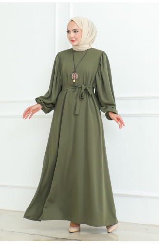 Liva Robe Hijab 2087-07 Khaki 2087-07