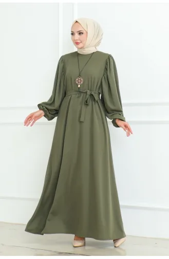 Liva Robe Hijab 2087-07 Khaki 2087-07