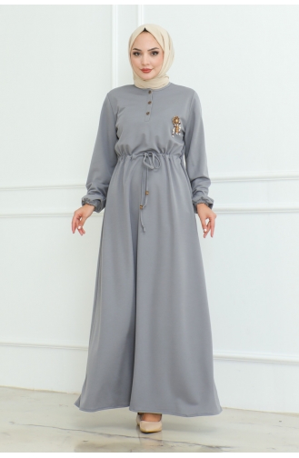Mine Lace Dress 2089-02 Gray 2089-02
