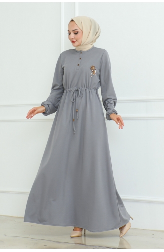 Mine Lace Dress 2089-02 Gray 2089-02