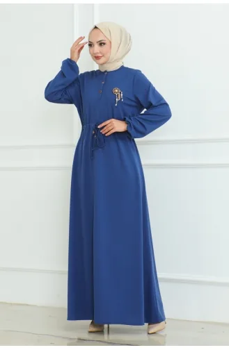 Mine Lace Dress 2089-03 Indigo 2089-03