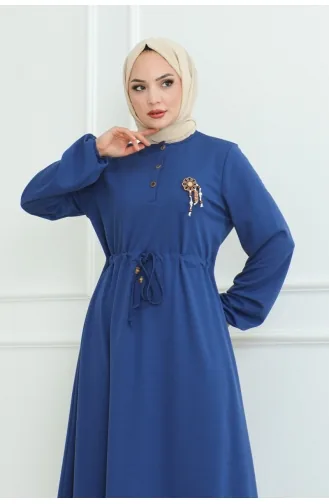 Mine Lace Dress 2089-03 Indigo 2089-03