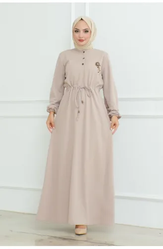 Mine Lace Dress 2089-07 Mink 2089-07